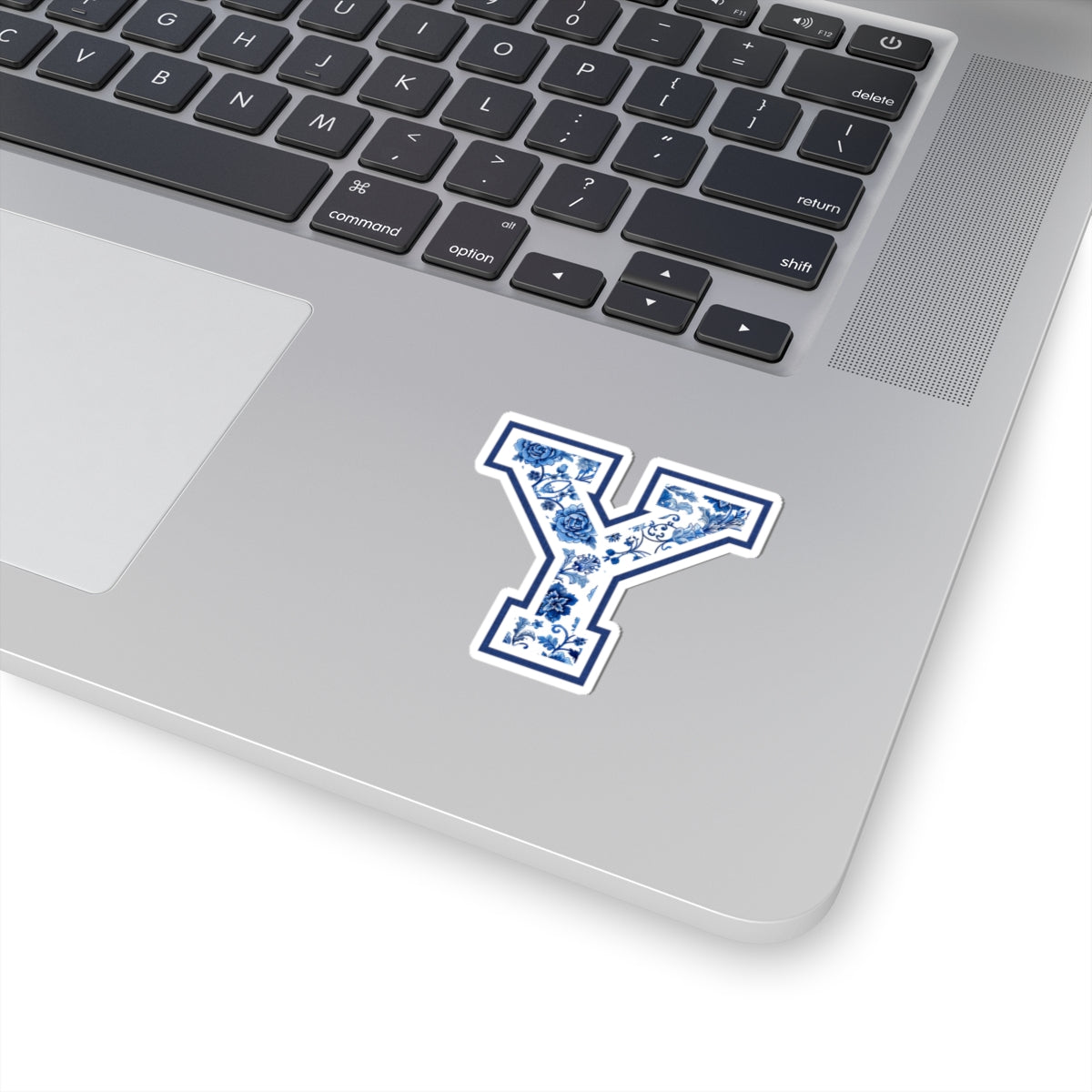 Chinoiserie Letter Y Kiss Cut Sticker