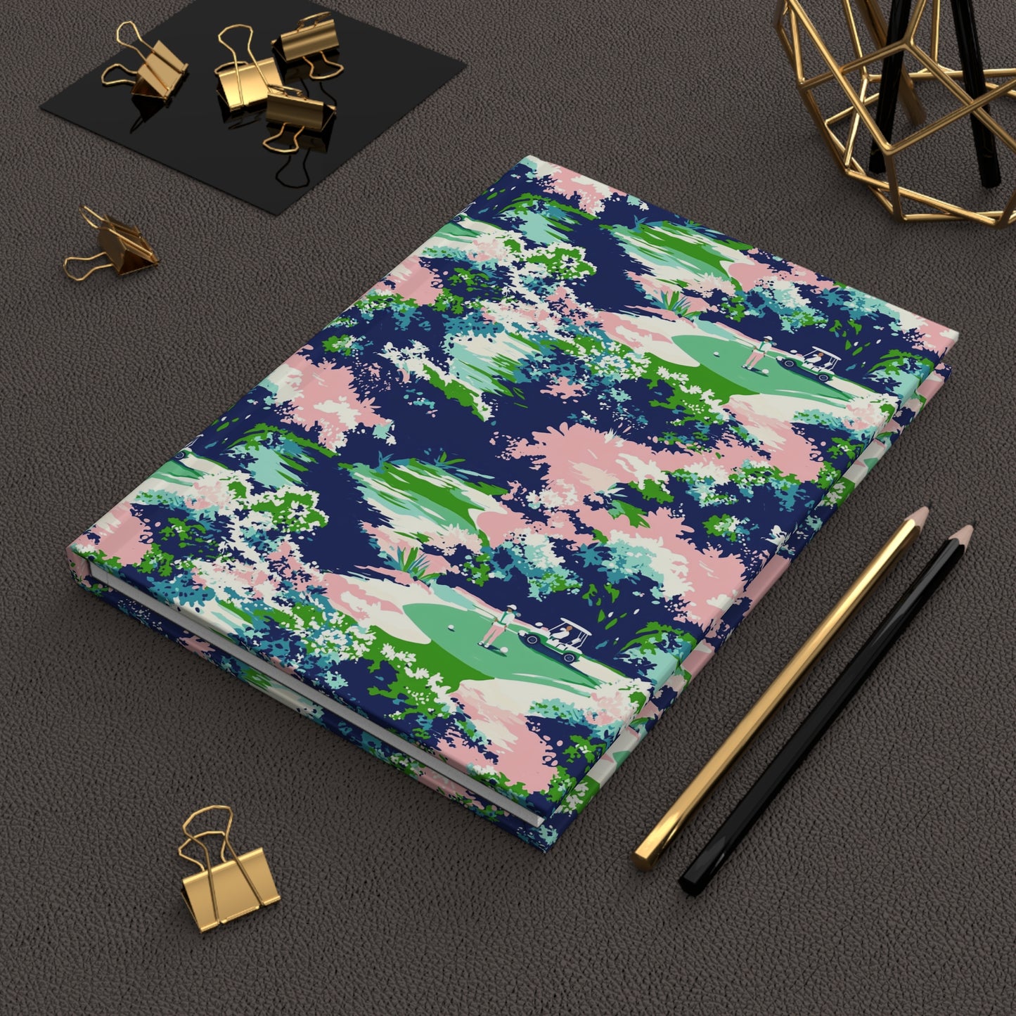Golf Hardcover Journal