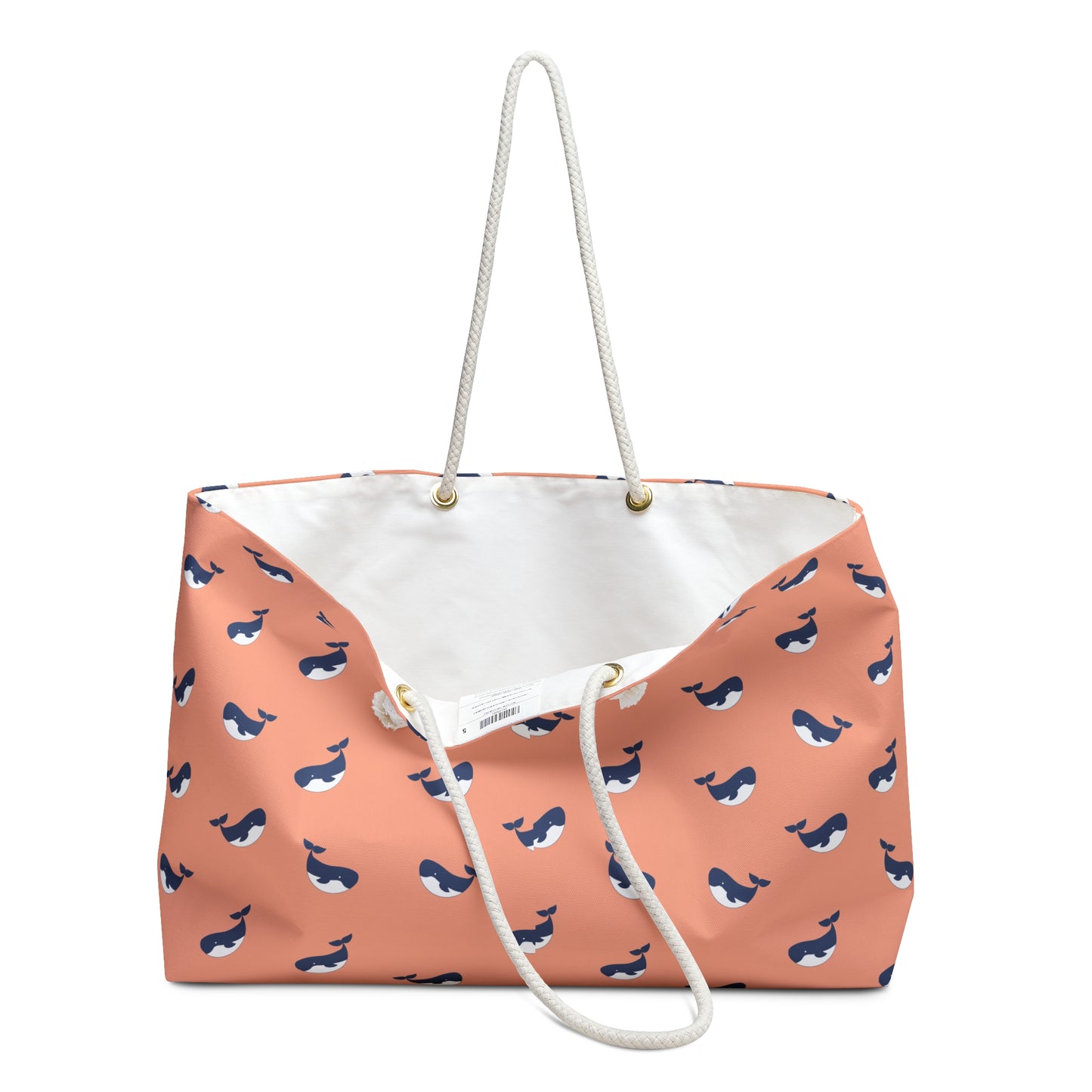 Whimsical Whales Weekender Bag