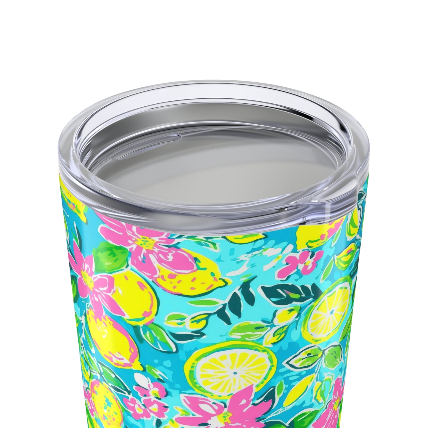 Lemon Floral 20oz Tumbler