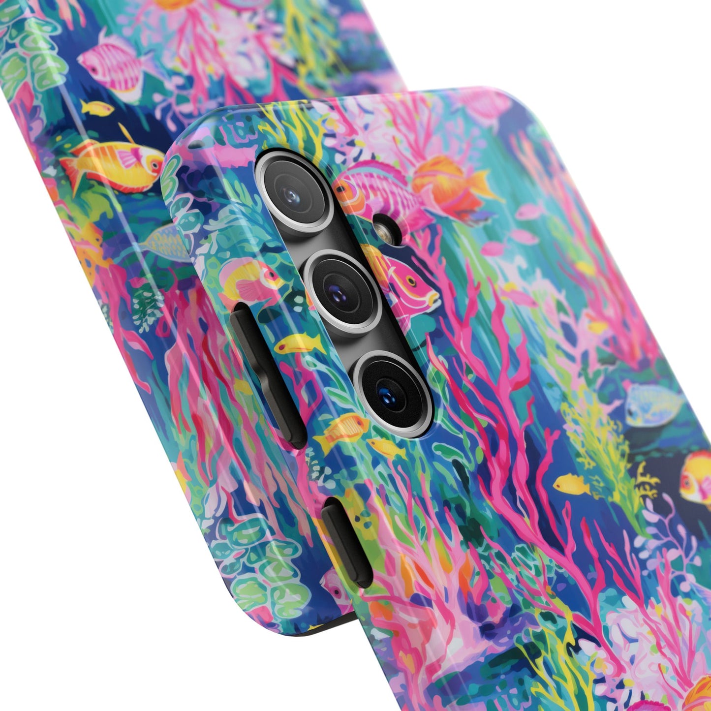 Watercolor Fish Tough Phone Case
