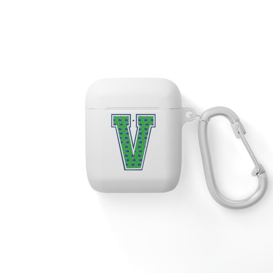 Preppy Letter V AirPods Case Cover