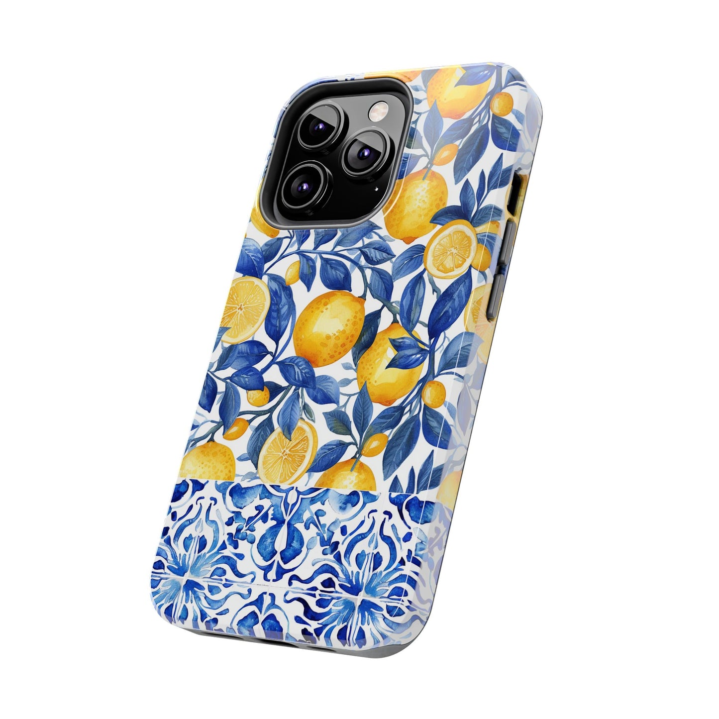 Lemons & Tiles Tough Phone Case