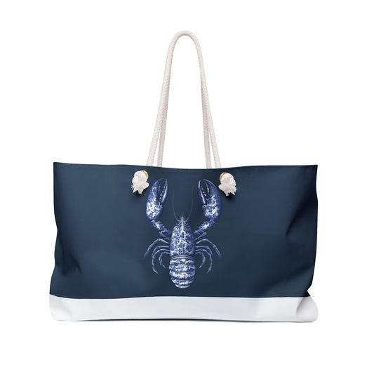 Chinoiserie Lobster Weekender Bag