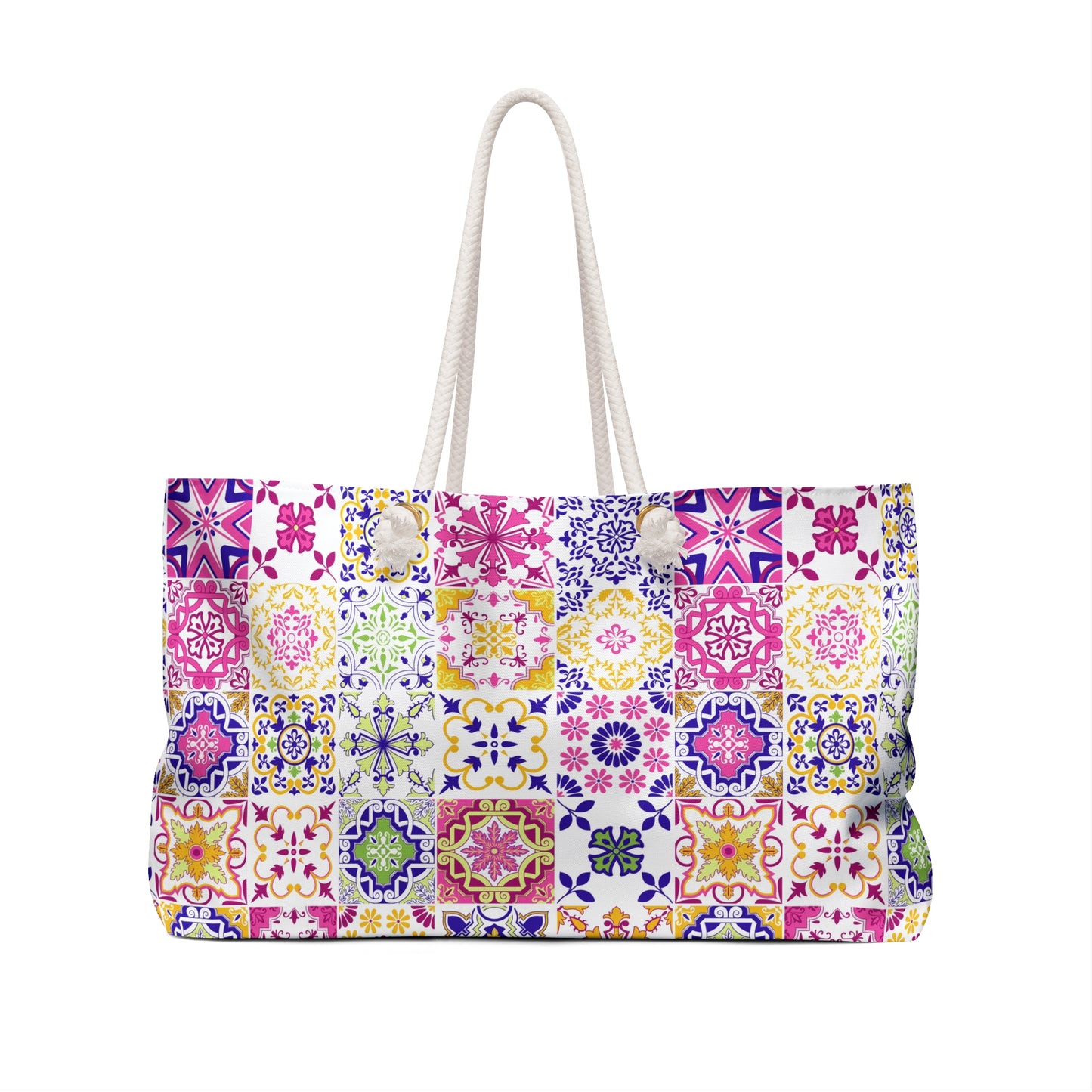 Tiled Weekender Bag