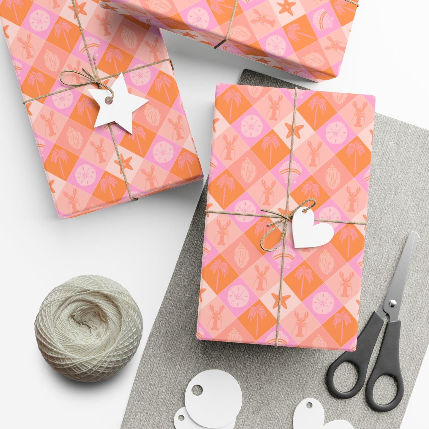 Bright Beach Pattern Gift Wrap