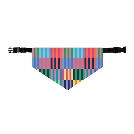 Color Blocks Pet Bandana Collar