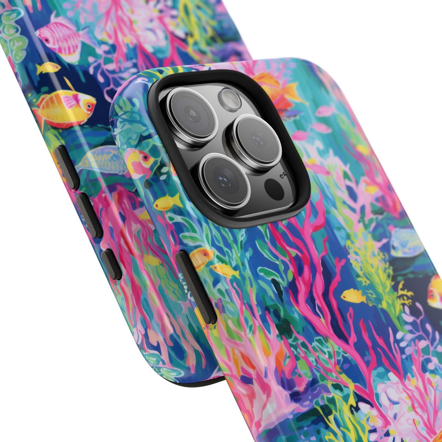 Watercolor Fish Tough Phone Case