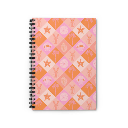 Bright Beach Spiral Notebook
