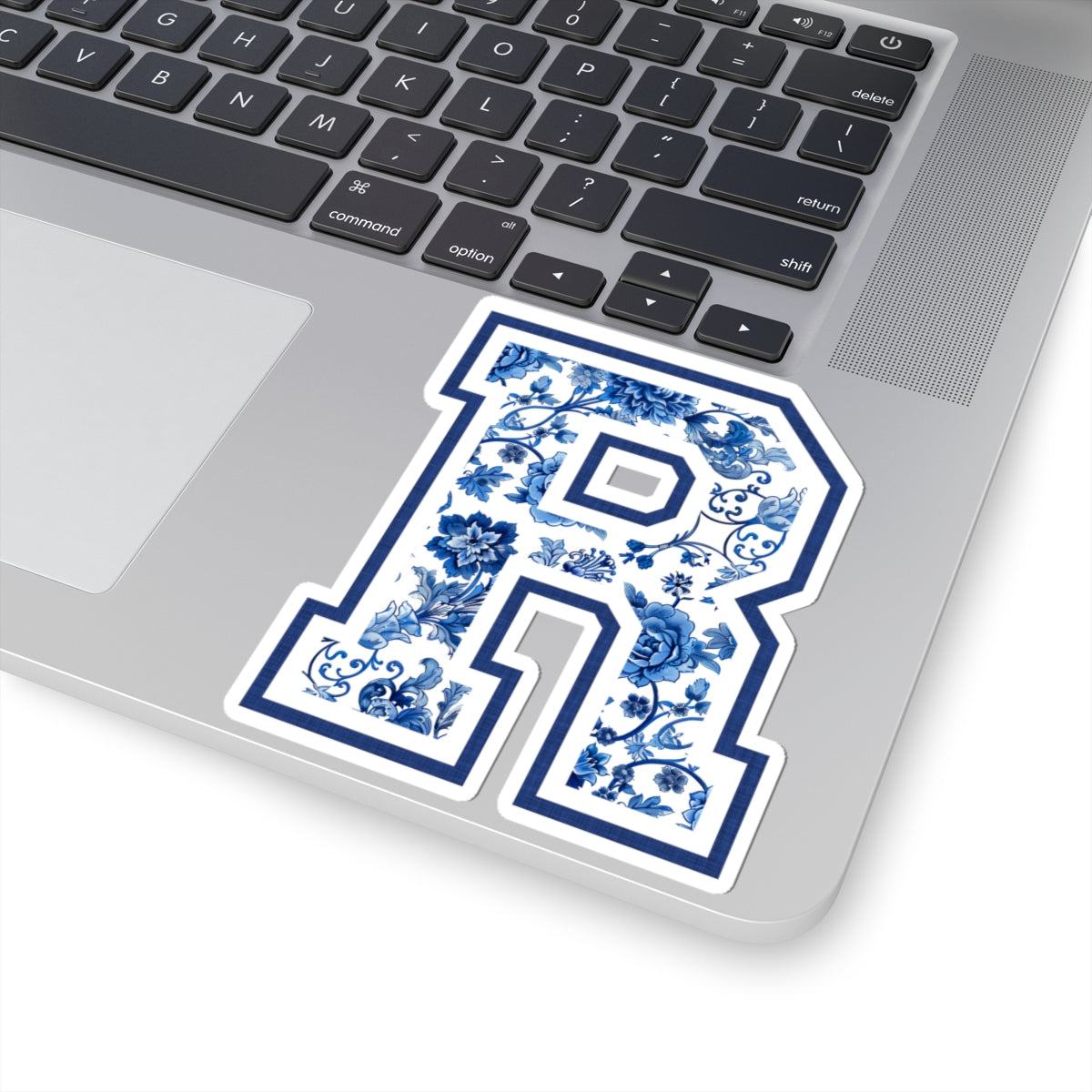 Chinoiserie Letter R Kiss Cut Sticker