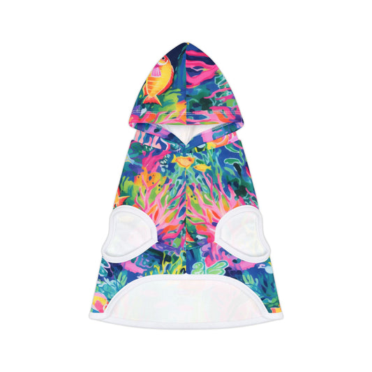 Watercolor Fish Pet Hoodie