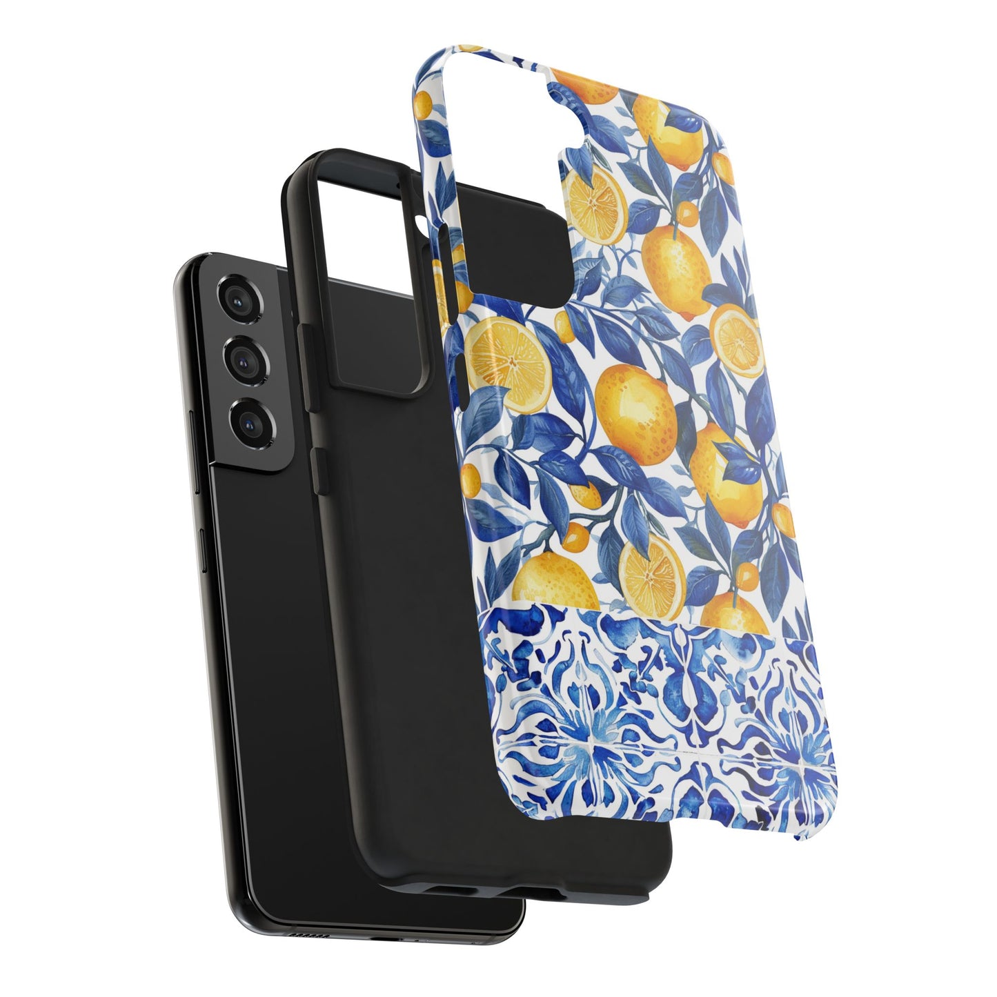 Lemons & Tiles Tough Phone Case