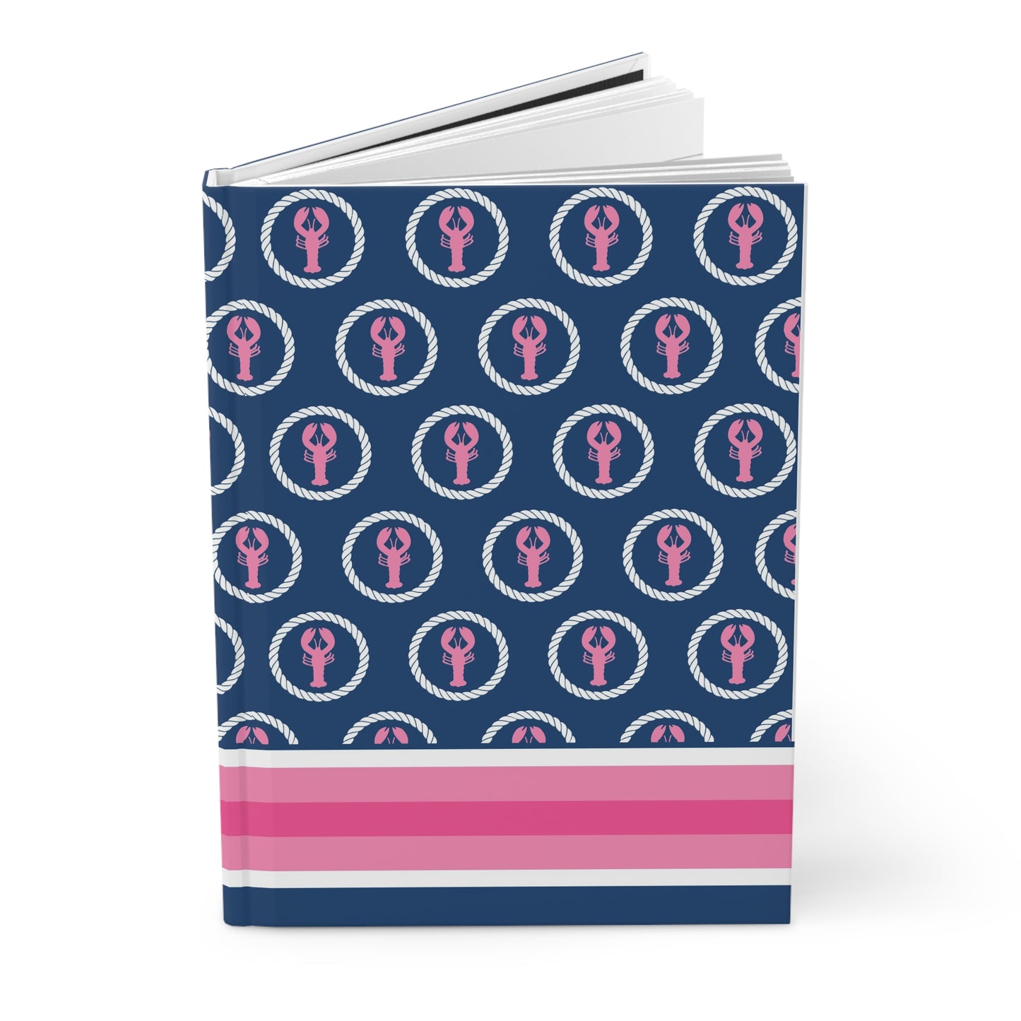Preppy Lobsters Hardcover Journal