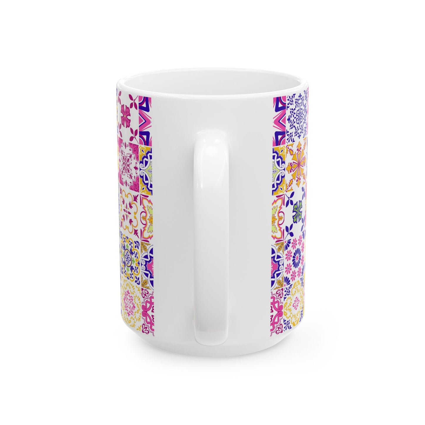 Tiled Ceramic Mug