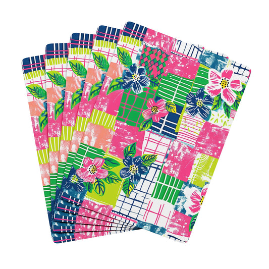 Tropical Madras Playing Cards