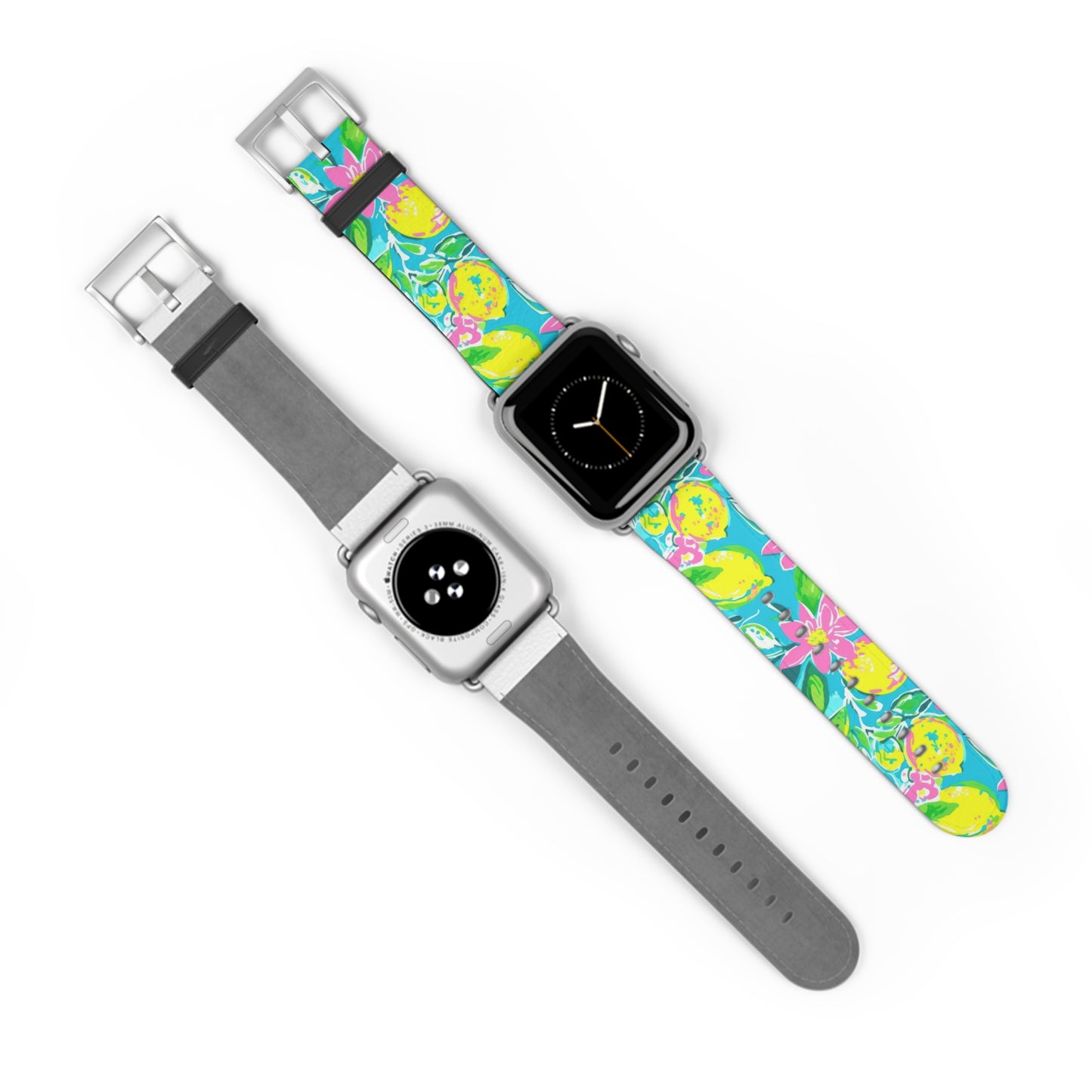 Lemon Floral Watch Band