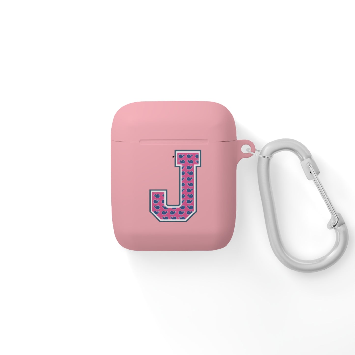 Preppy Letter J AirPods Case Cover