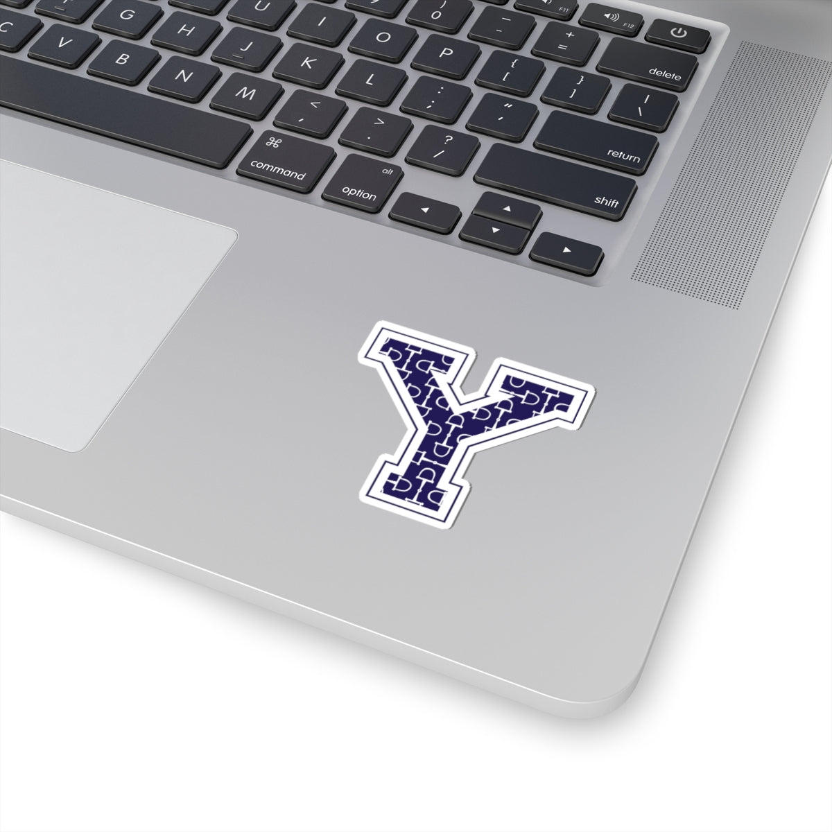 Equestrian Letter Y Kiss Cut Sticker