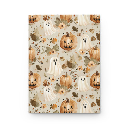Boho Halloween Hardcover Journal