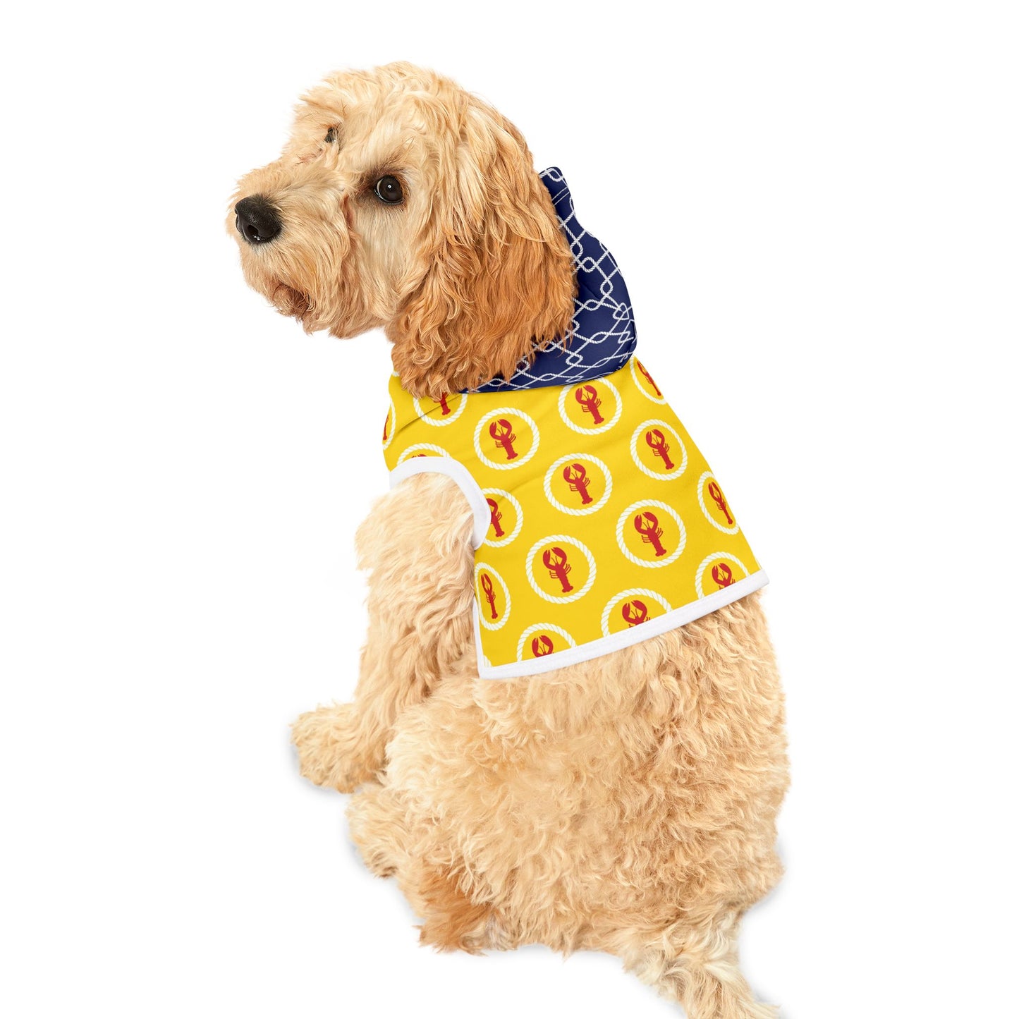 Lobster Bay Pet Hoodie