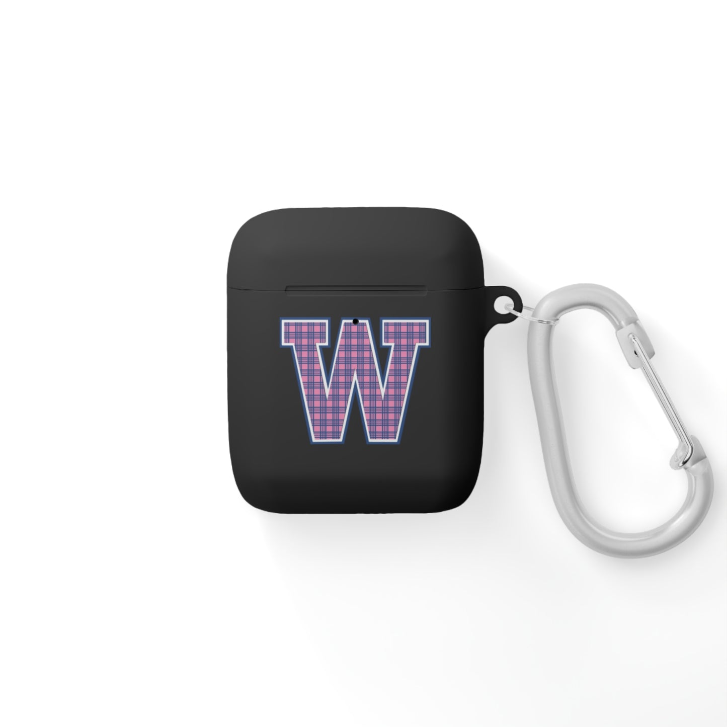 Preppy Letter W AirPods Case Cover