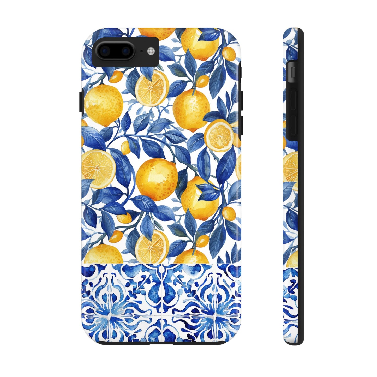 Lemons & Tiles Tough Phone Case