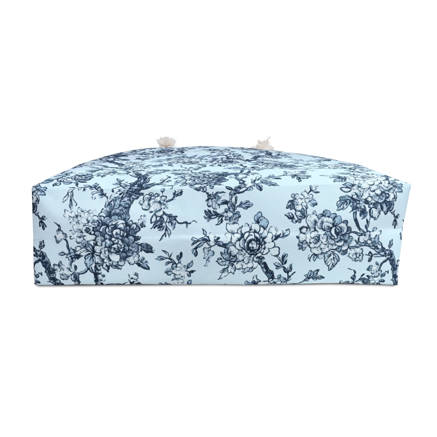Blue Toile Weekender Bag