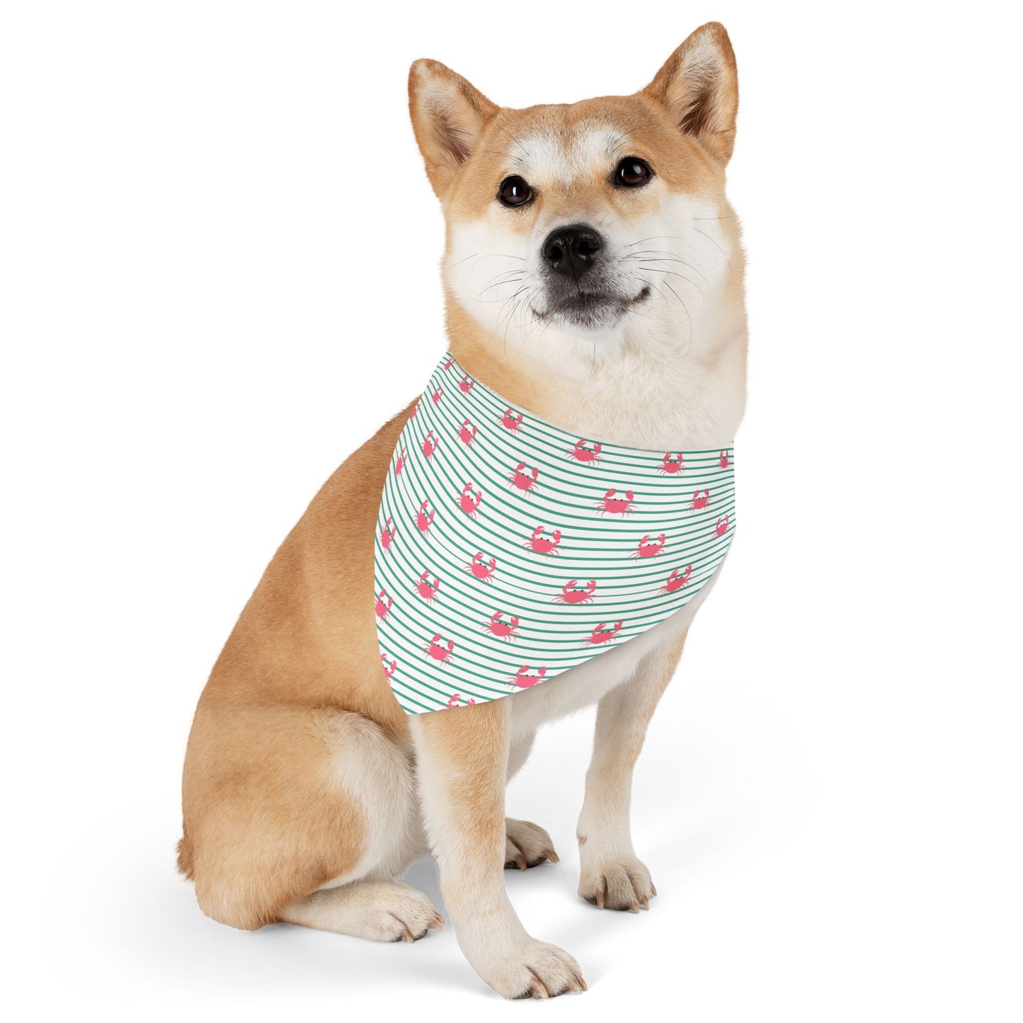 Cute Crabs Pet Bandana Collar
