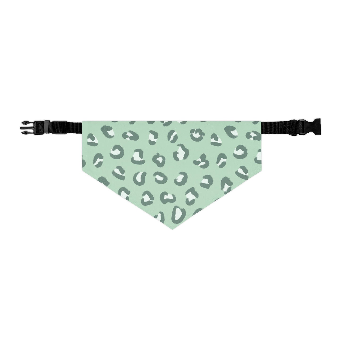 Pastel Leopard Pet Bandana Collar