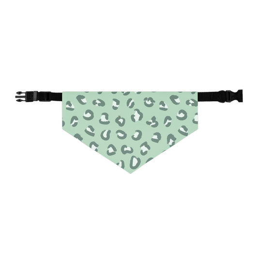 Pastel Leopard Pet Bandana Collar