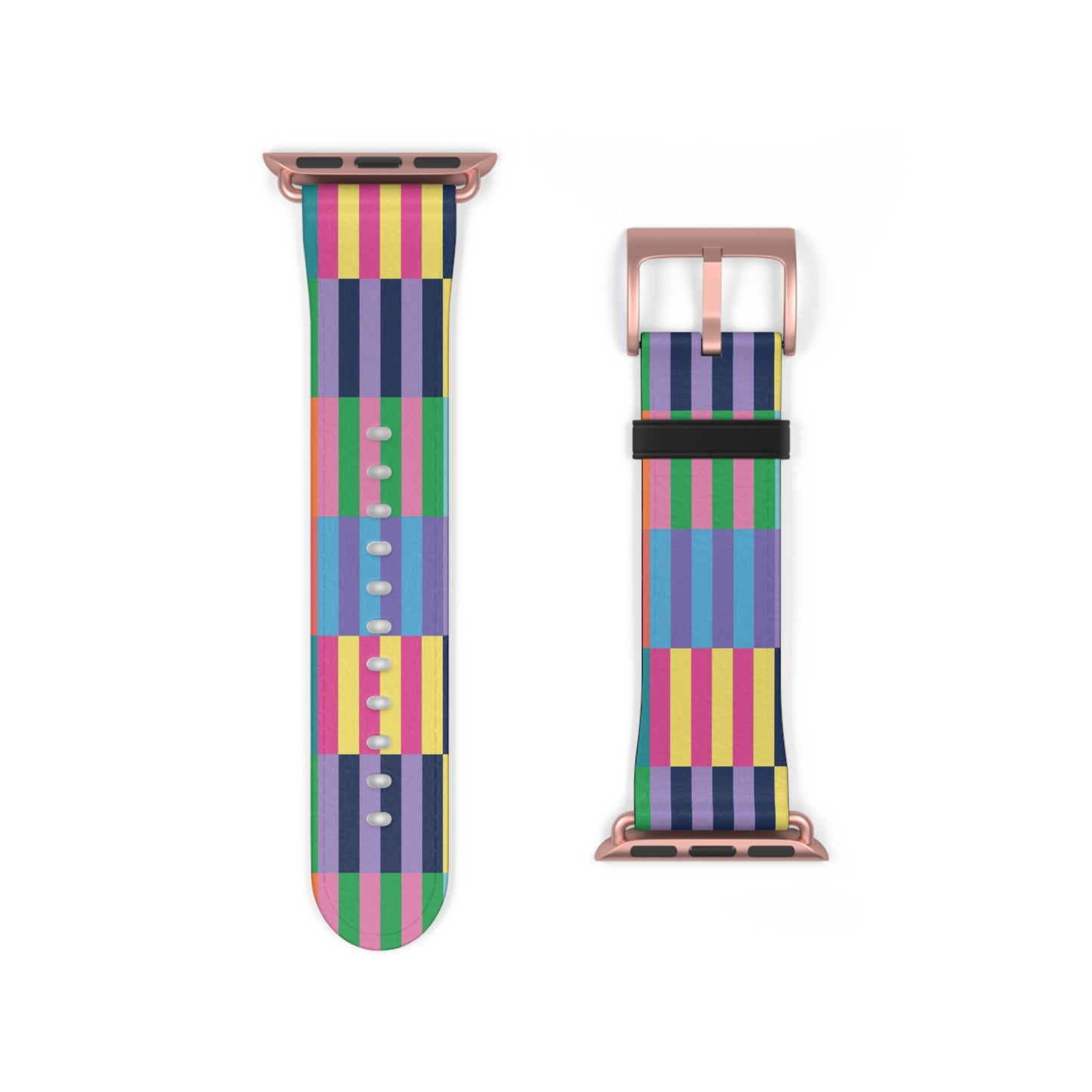 Color Blocks Watch Band