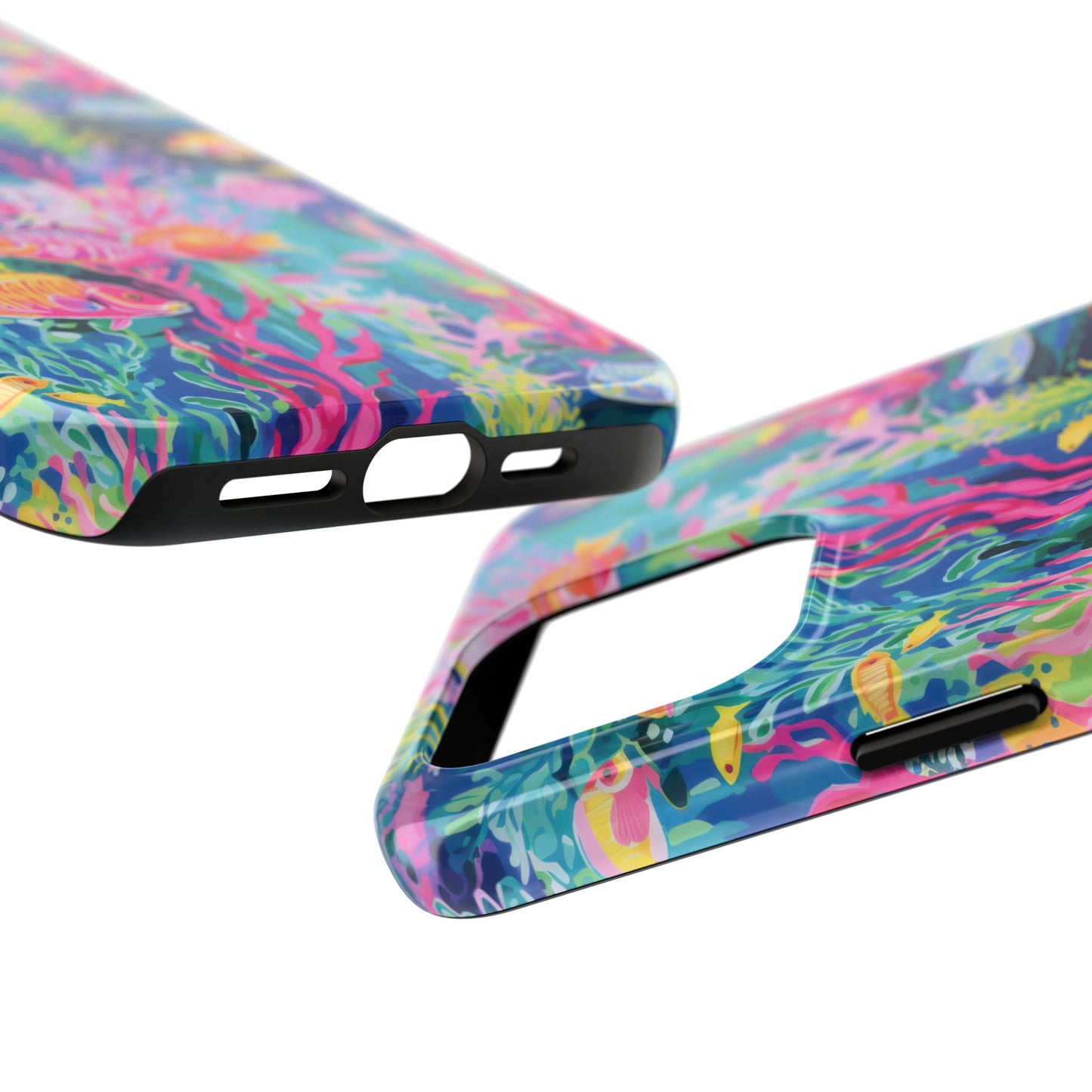 Watercolor Fish Tough Phone Case