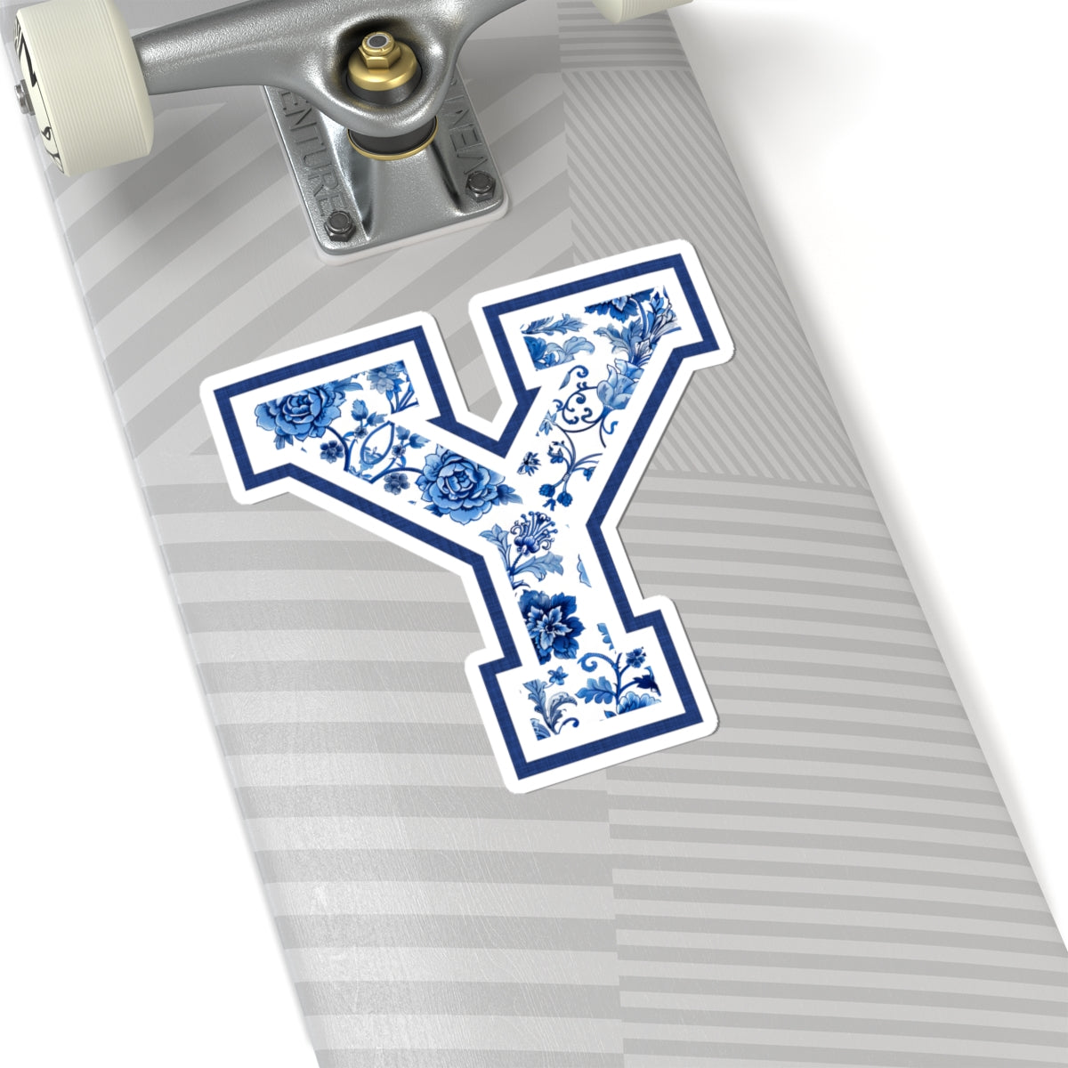 Chinoiserie Letter Y Kiss Cut Sticker