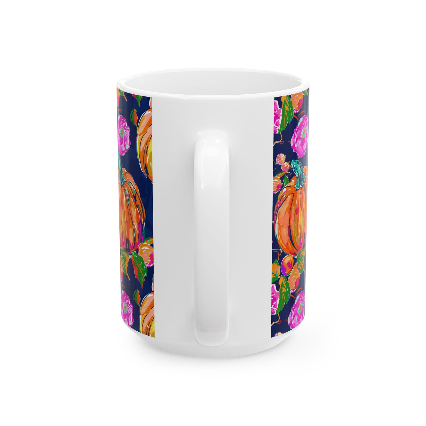 Fall Pumpkins Ceramic Mug