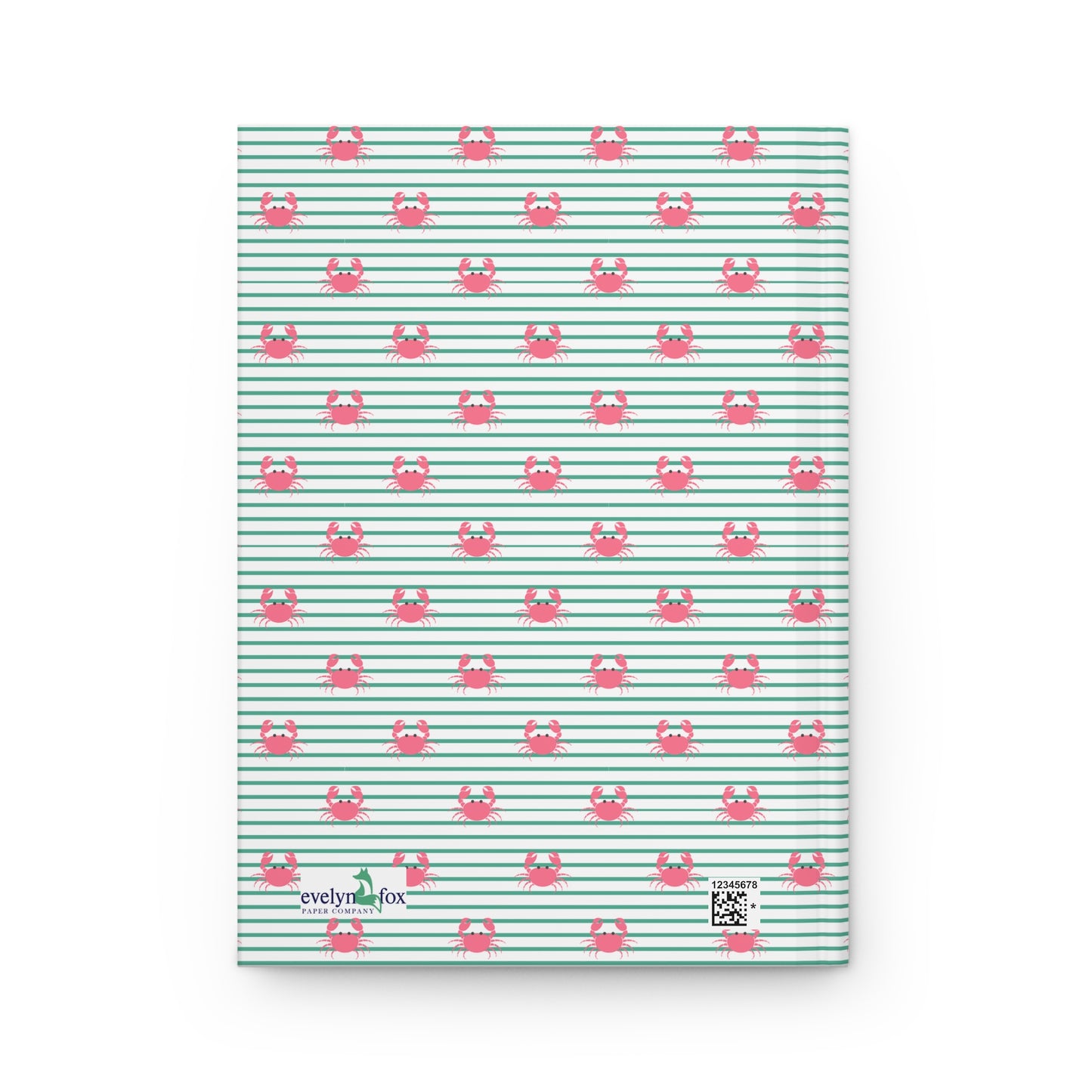 Cute Crabs Hardcover Journal