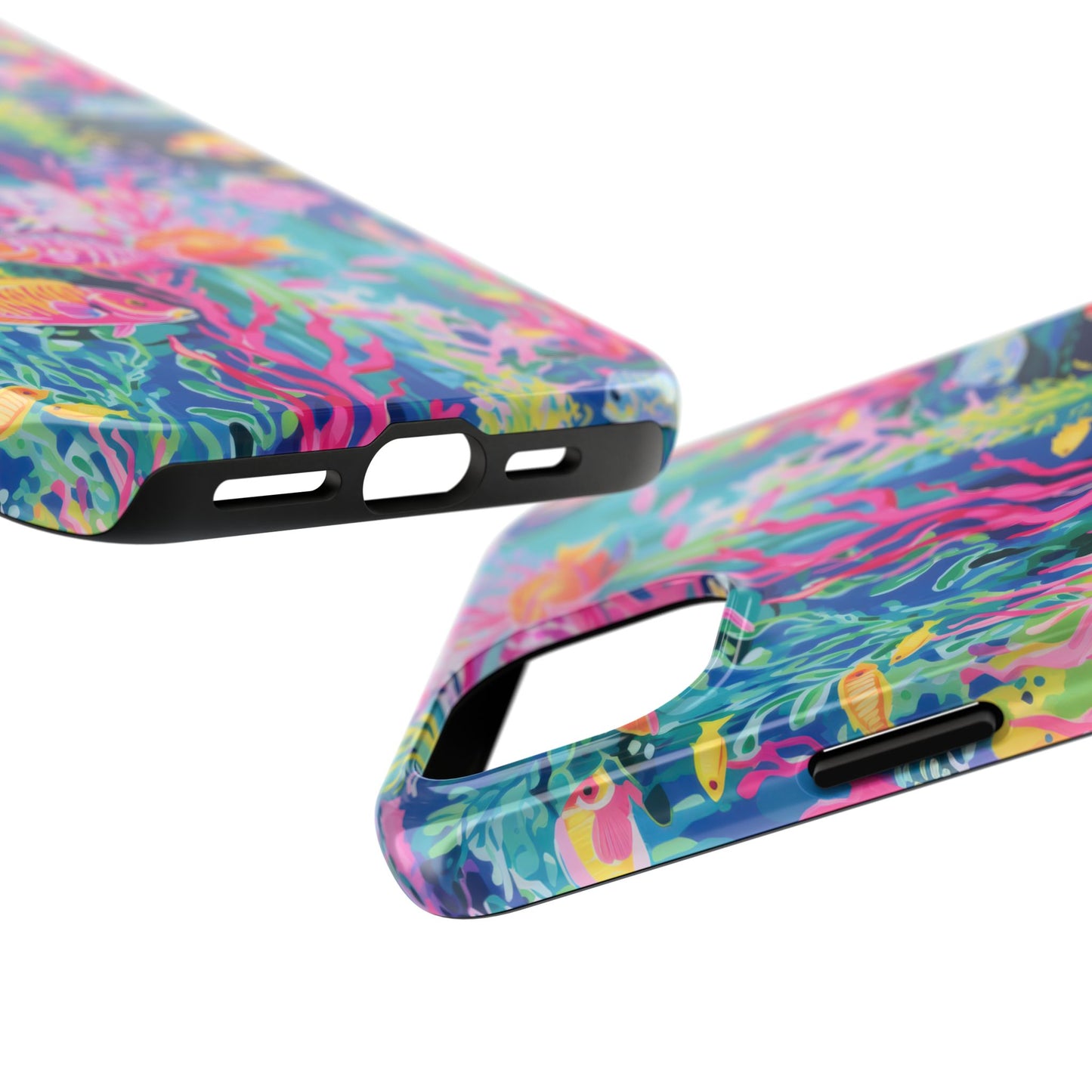 Watercolor Fish Tough Phone Case