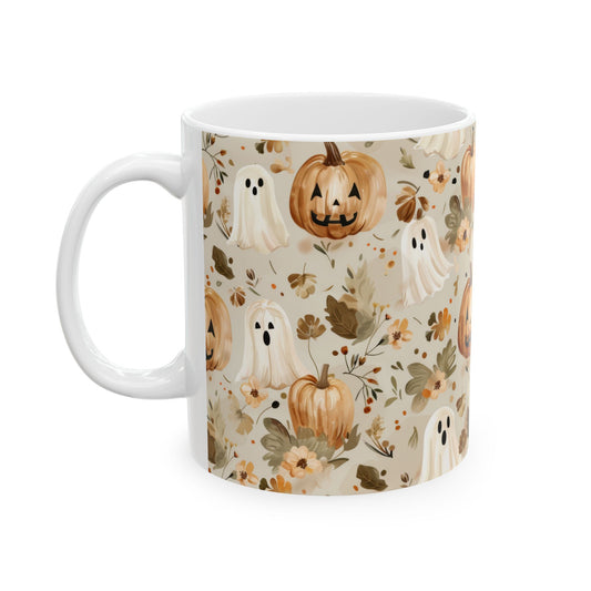Boho Halloween Ceramic Mug