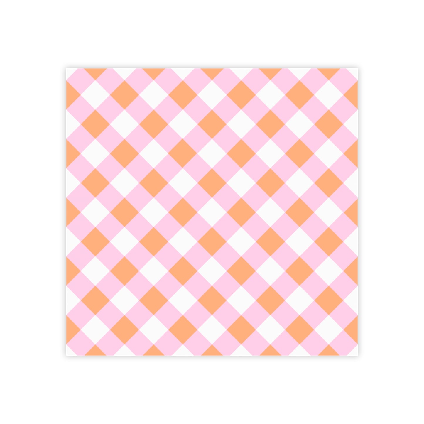 Preppy Pink and Orange Post-it® Note Pads