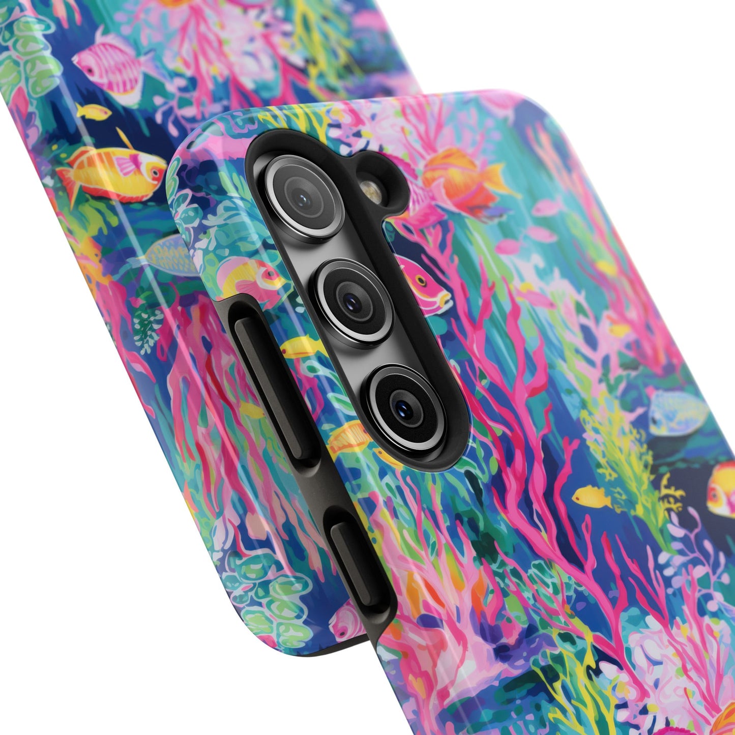 Watercolor Fish Tough Phone Case