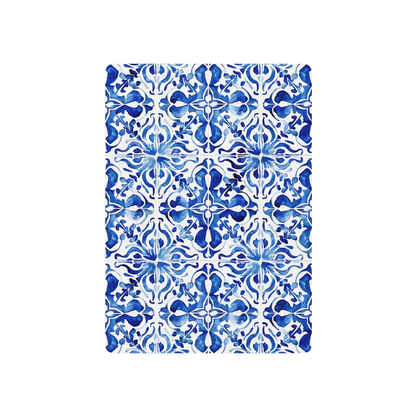 Blue Tile Playing Cards