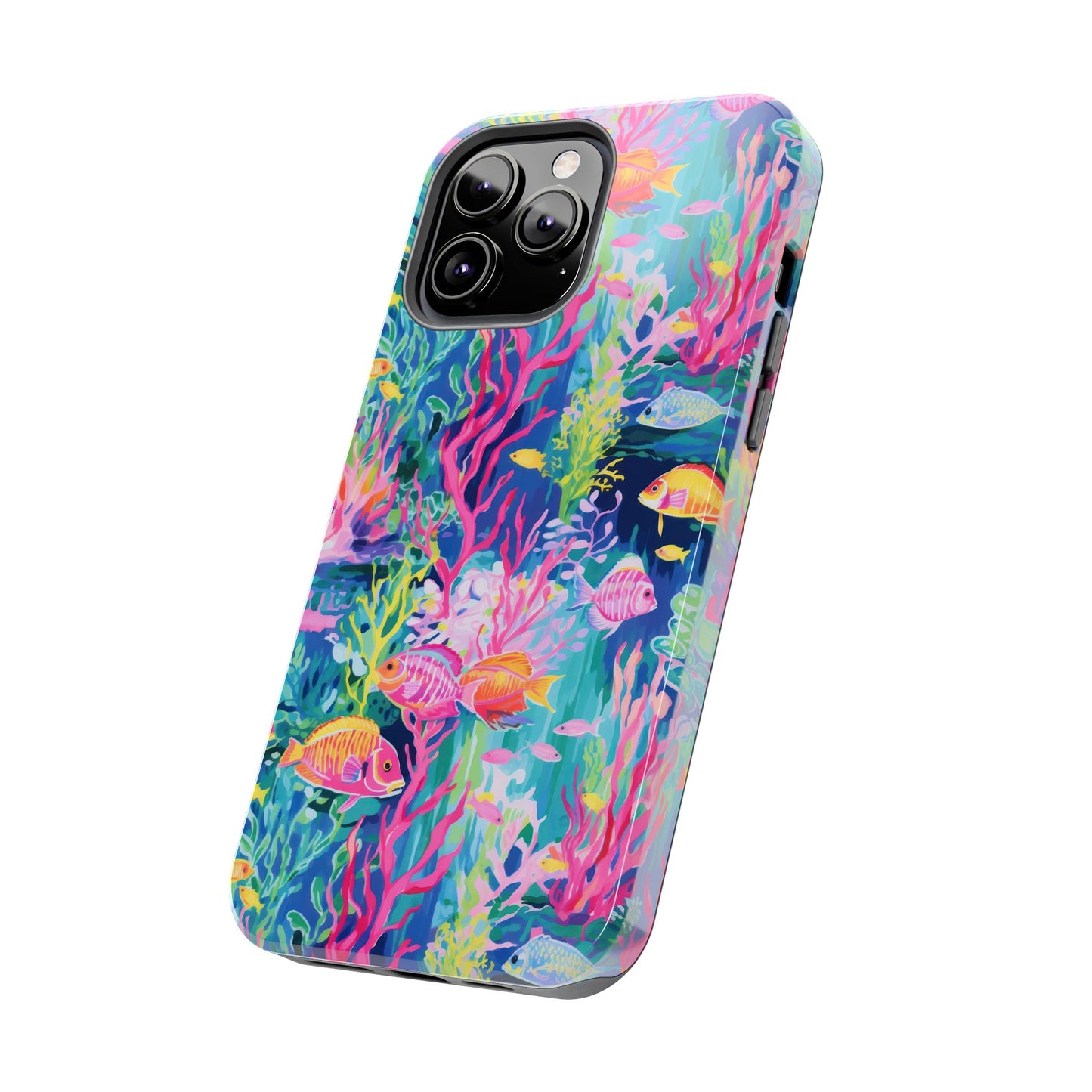 Watercolor Fish Tough Phone Case