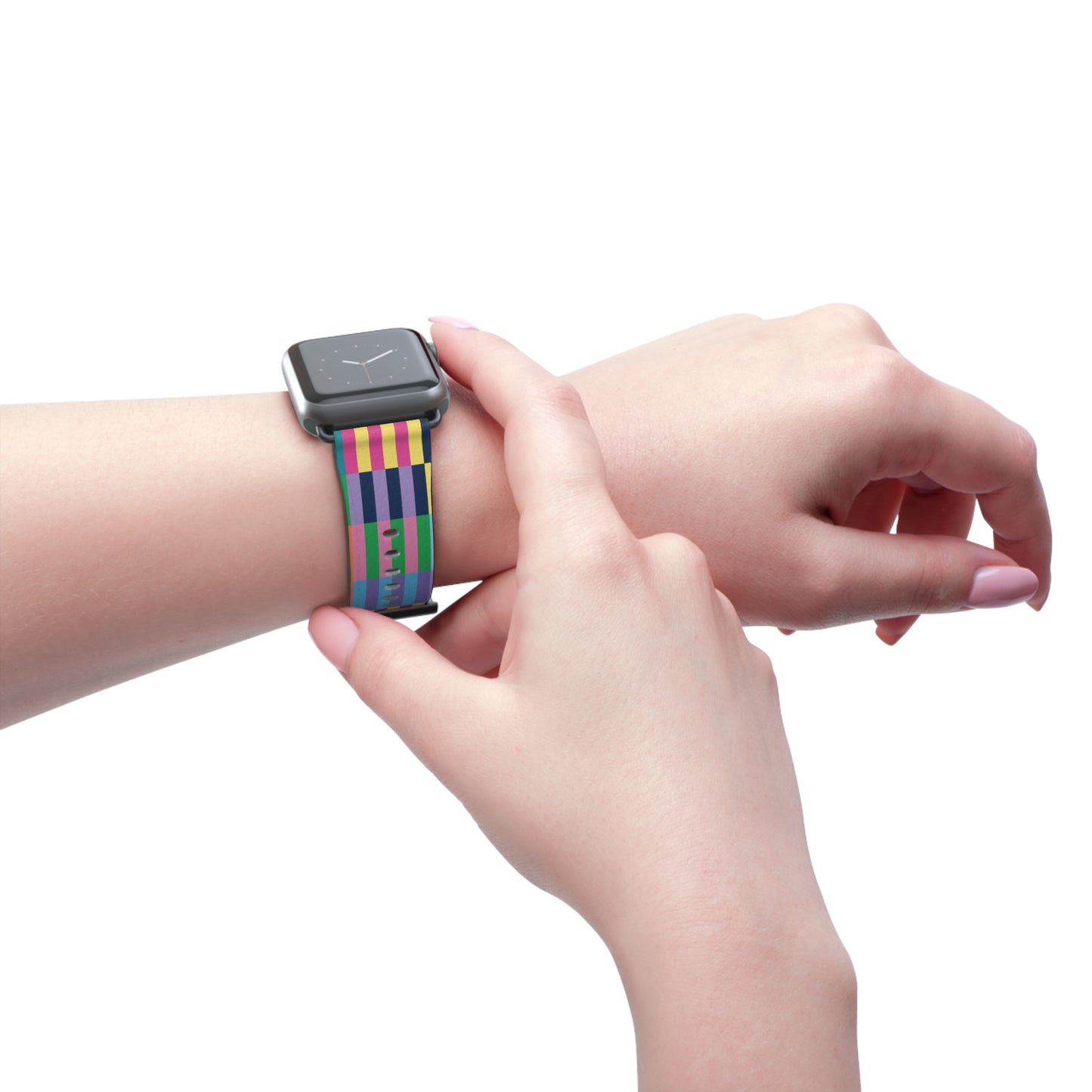 Color Blocks Watch Band