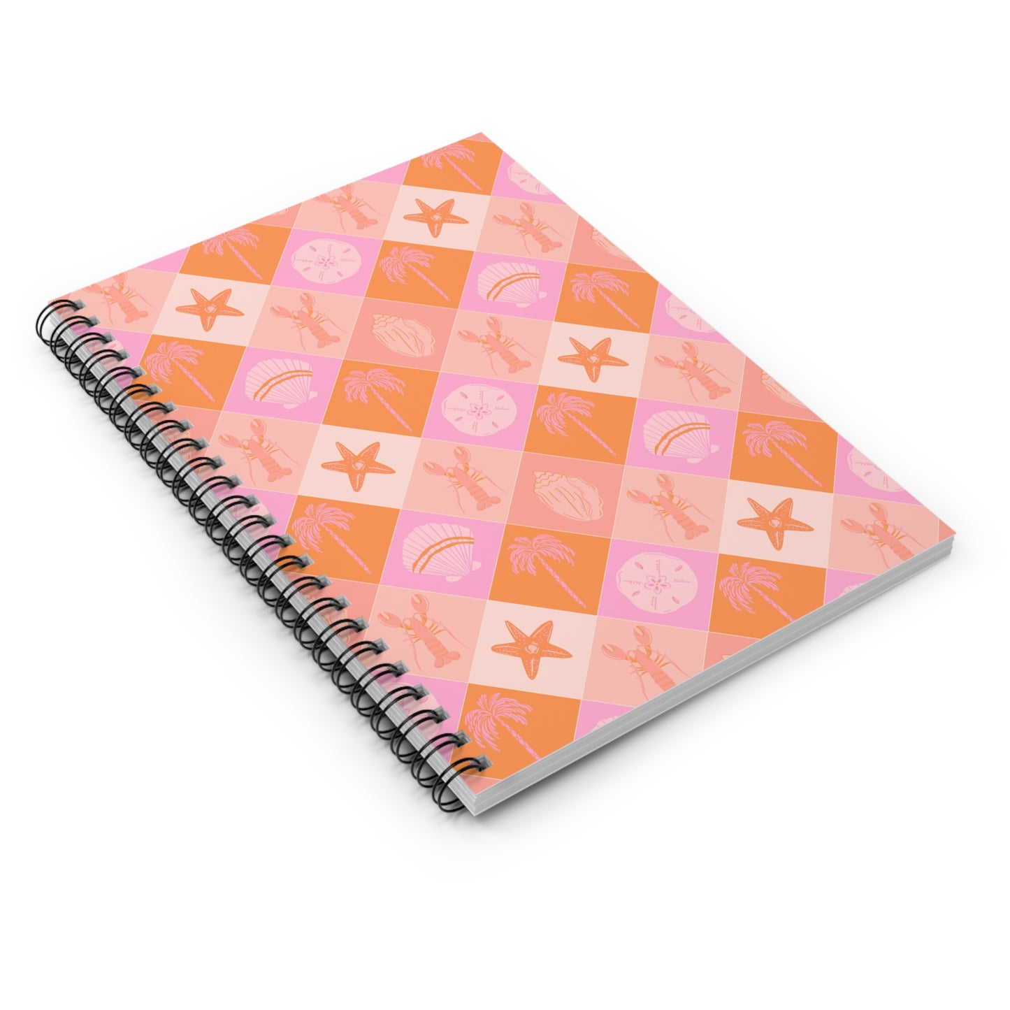 Bright Beach Spiral Notebook