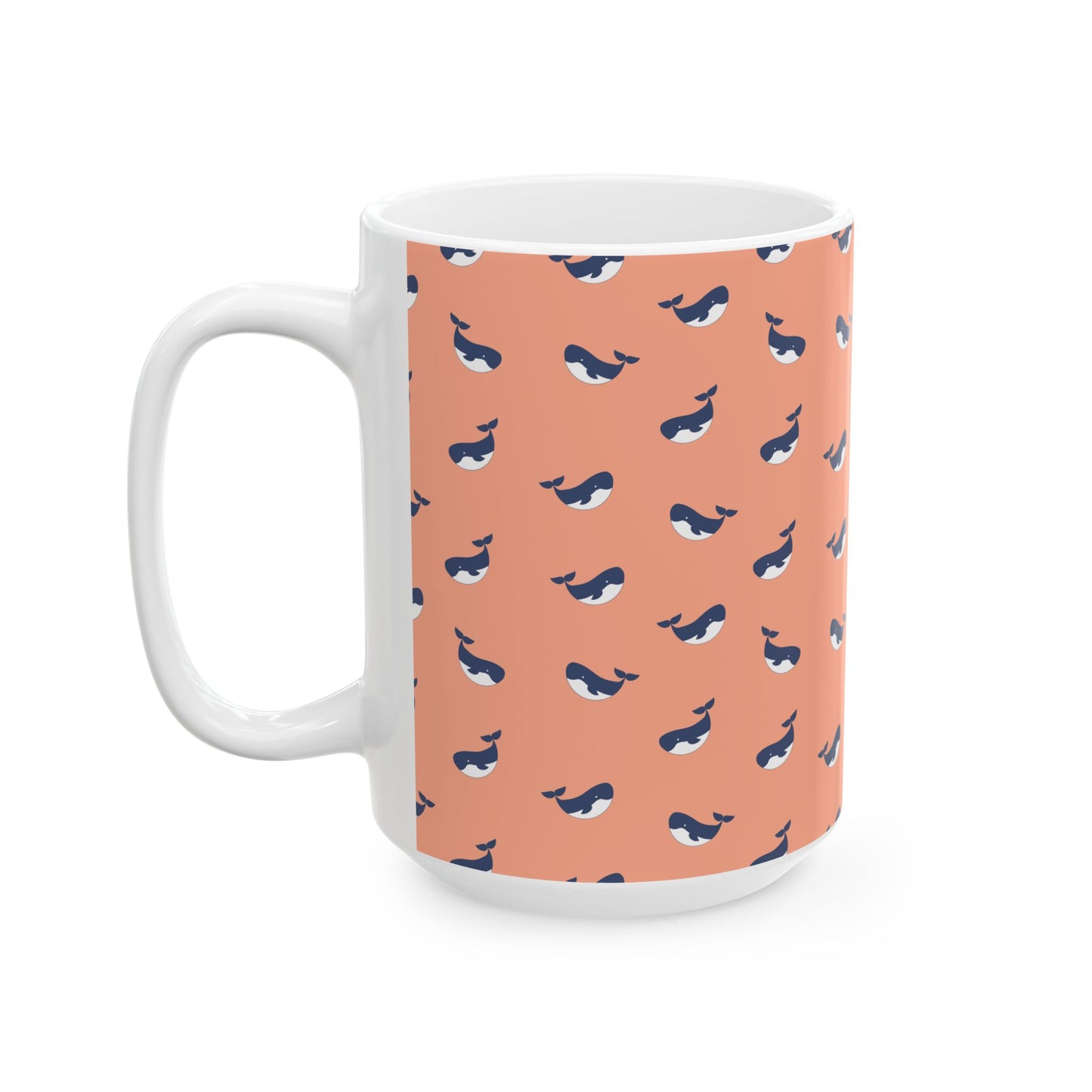 Whimsical Whales Ceramic Mug