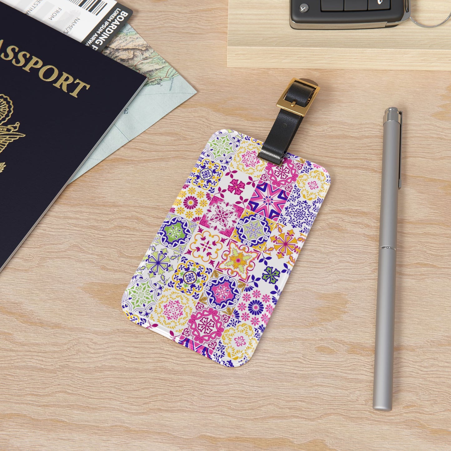 Tiled Luggage Tag