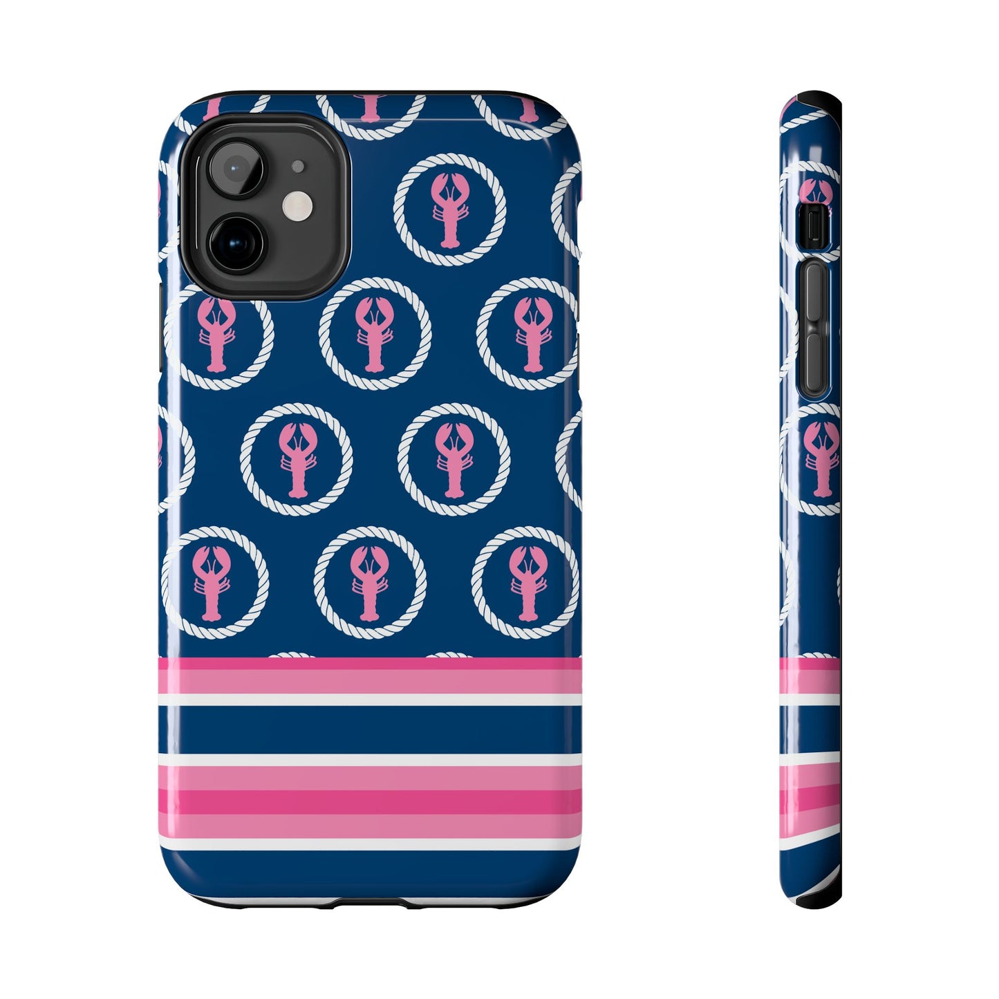 Preppy Lobsters Tough Phone Case