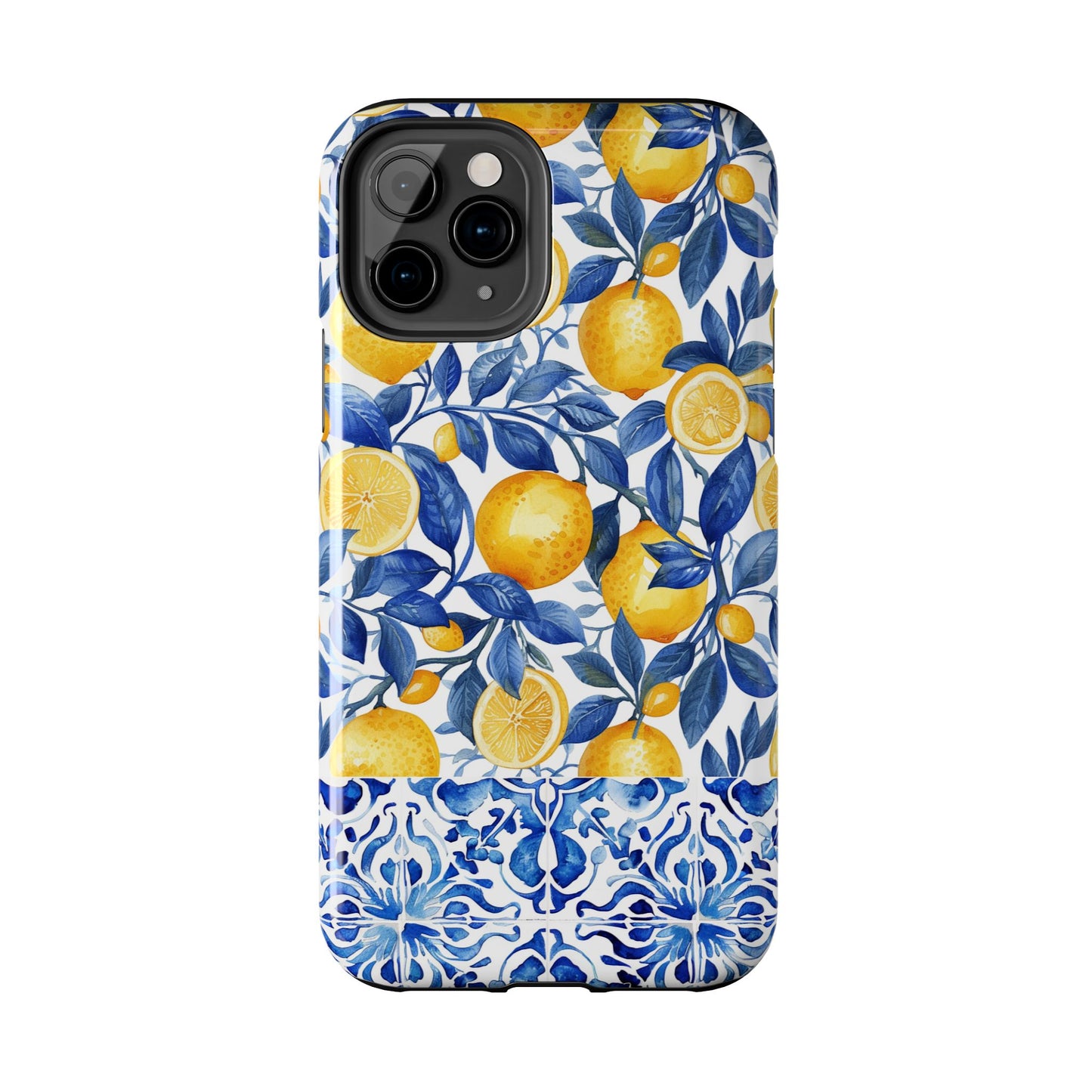 Lemons & Tiles Tough Phone Case
