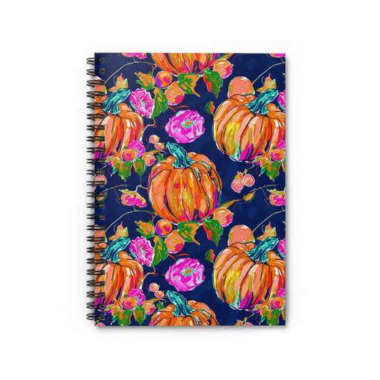 Fall Pumpkins Spiral Notebook