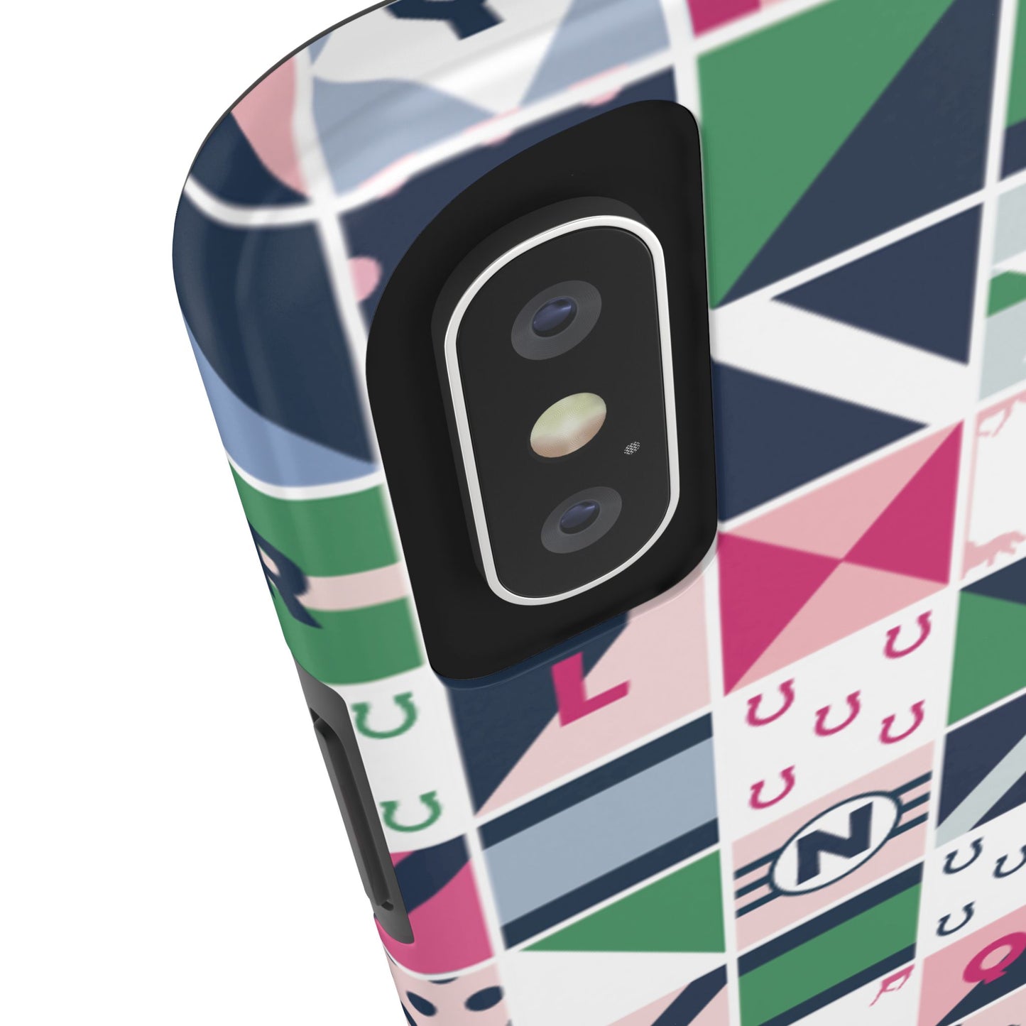 Equestrian Patchwork Tough Phone Case