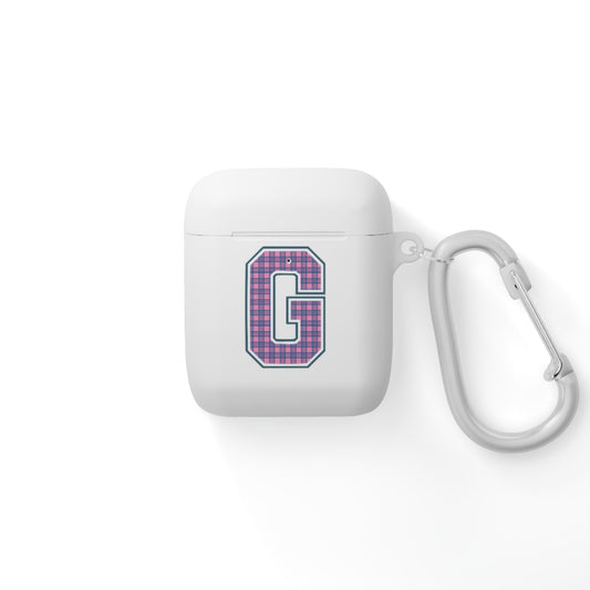 Preppy Letter G AirPods Case Cover